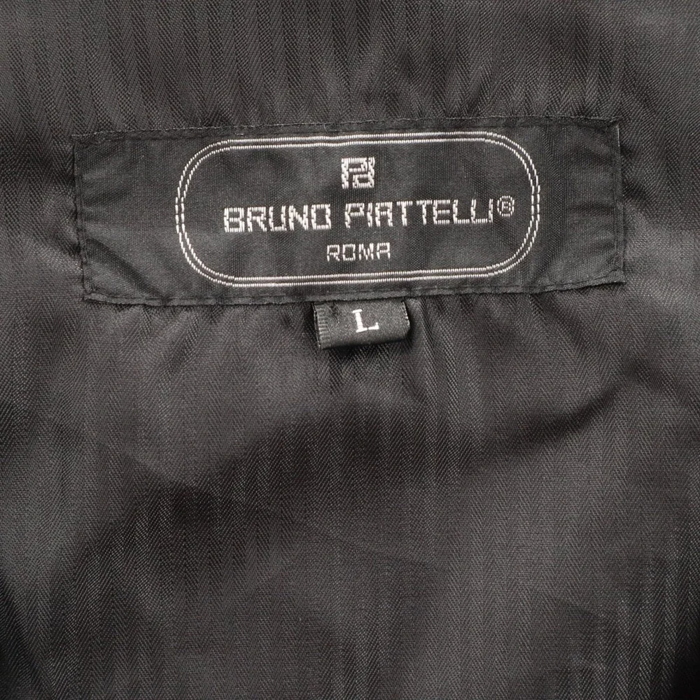 Bruno‎ Piattelli Black Checker 6 Button Waistcoat Tuxedo Formal Suit Vest 46R L